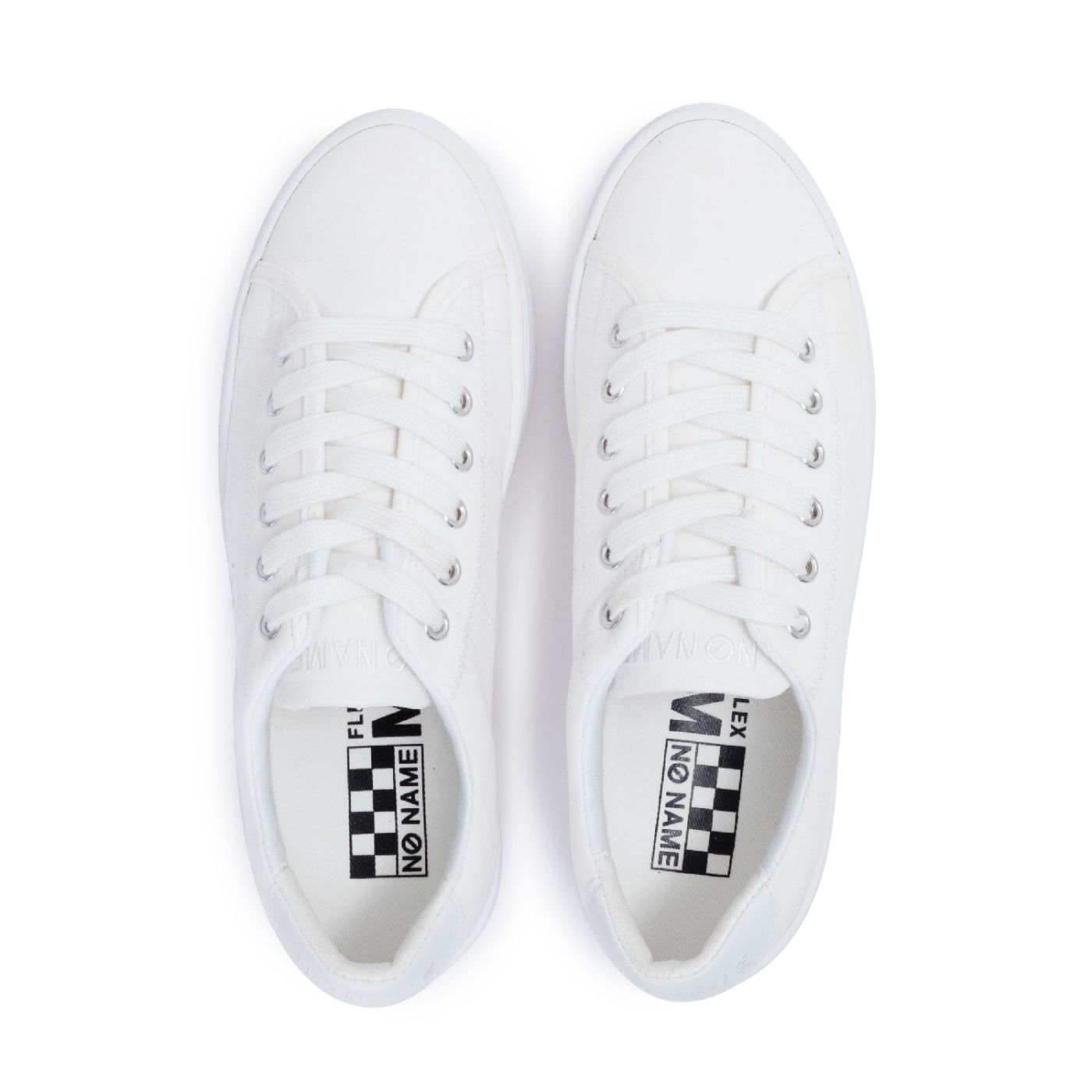 PLATO M SNEAKER  -  CANVAS  - BIANCO